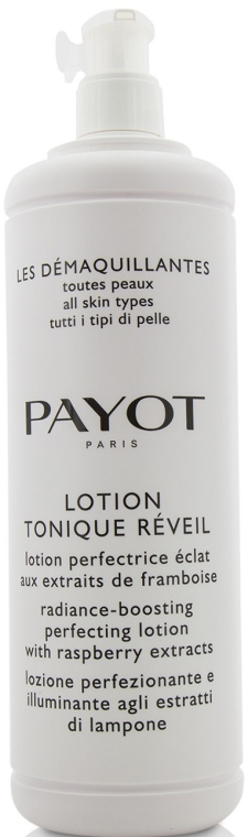 Płyn rozświetlający z ekstraktem z malin - Payot Les Démaquillantes Lotion Tonique Réveil Radiance-Boosting Perfecting Lotion — фото N2