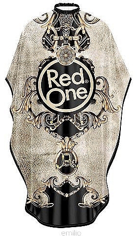 Peleryna fryzjerska RED 385, 138 x 158 cm - RedOne — Zdjęcie N1