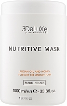 Maska do włosów suchych i zniszczonych - 3DeLuXe Nutritive Mask — Zdjęcie N1