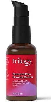 Ujędrniające serum do twarzy - Trilogy Nutrient Plus Firming Serum — Zdjęcie N1