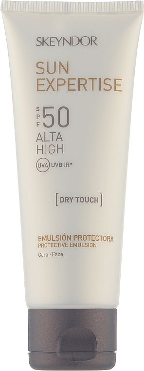 Emulsja przeciwsłoneczna do twarzy SPF 50 - Skeyndor Sun Expertise Dry Touch Protective Emulsion — Zdjęcie N1