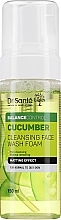 Ogórkowa pianka oczyszczająca do mycia twarzy - Dr Sante Cucumber Balance Control — Zdjęcie N2