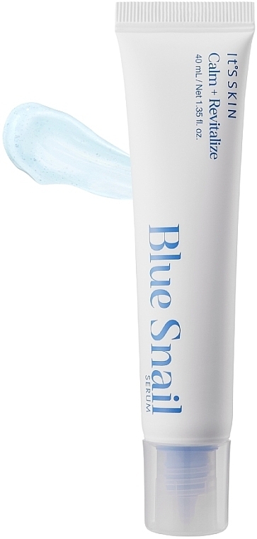 Żelowe serum do twarzy - It's Skin Calm + Revitalize Blue Snail Serum — Zdjęcie N1