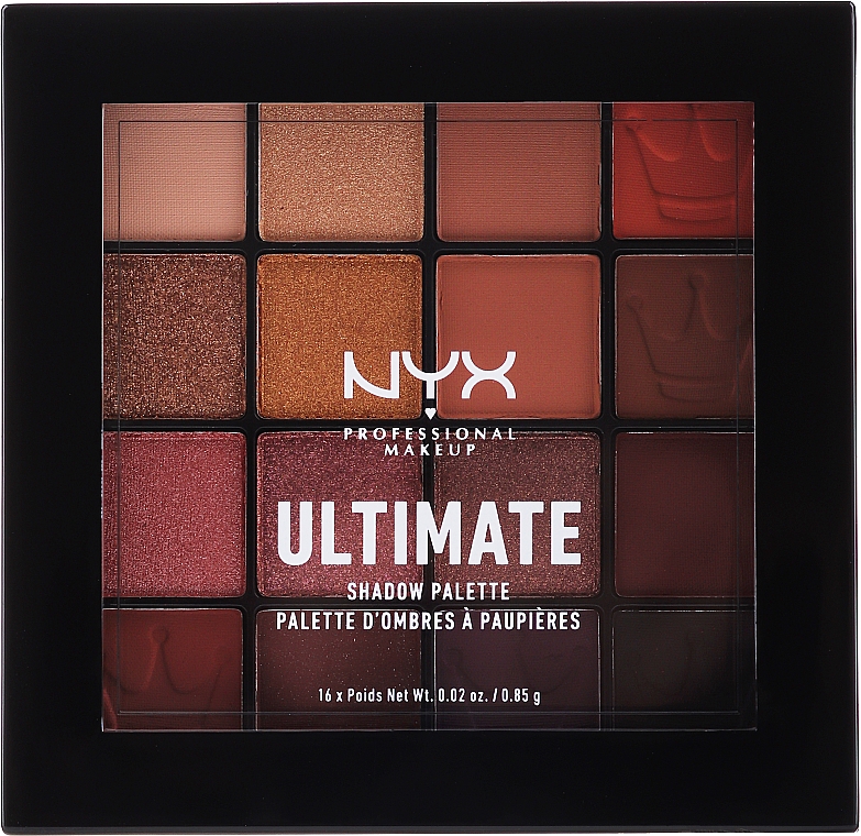 Paletka cieni do powiek - NYX Professional Makeup Ultimate Shadow Palette USP15 Ultimate Queen