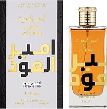 Lattafa Perfumes Ameer Al Oudh Intense Oud - Woda perfumowana — Zdjęcie N2