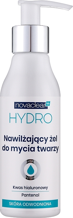 Nawilżający żel oczyszczający do twarzy - Novaclear Hydro — Zdjęcie N1