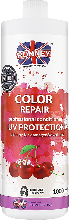 Odżywka chroniąca przed promieniowaniem UV włosy farbowane - Ronney Professional Color Repair UV Protection Conditioner — Zdjęcie N2
