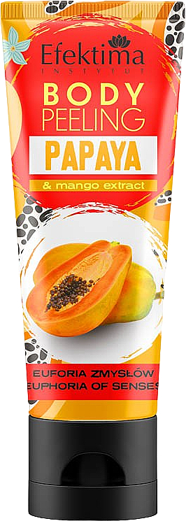Peeling do ciała - Efektima Instytut Body Peeling Papaya & Mango Extract — Zdjęcie N1