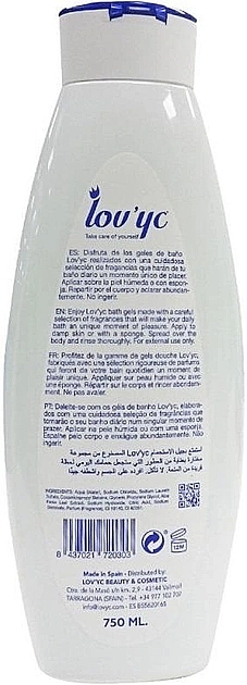 Żel pod prysznic Aloes i gruszka - Lovyc Aloe Vera and Pear Shower Gel — Zdjęcie N2