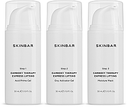 Kup Zestaw do karboksyterapii - SKINBAR Carboxy Therapy Set (gel/30 ml + gel/30 ml + mask/30 ml) (3x30ml)