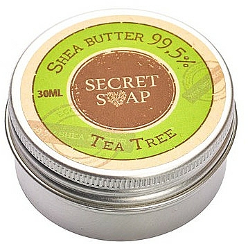 Masło shea do ciała Drzewo herbaciane - Soap&Friends Tea Tree Shea Butter 99,5% — Zdjęcie N1