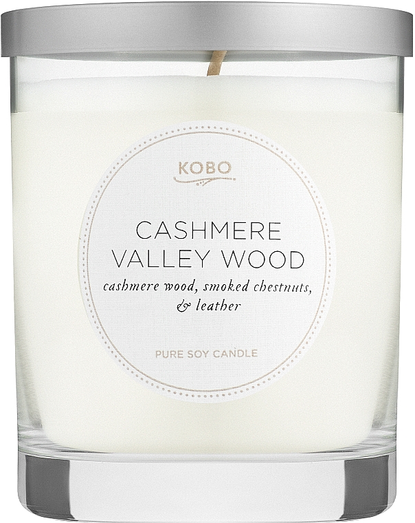 Kobo Cashmere Valley Wood - Świeca zapachowa — Zdjęcie N1