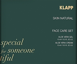 Kup Zestaw - Skin Natural Face Care Set (f/cr/15ml + f/gel/15ml)