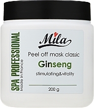 Klasyczna pudrowa maska ​​alginianowa Witalność. Żeń-szeń - Mila Mask Classic Vitaliti Powder — Zdjęcie N1