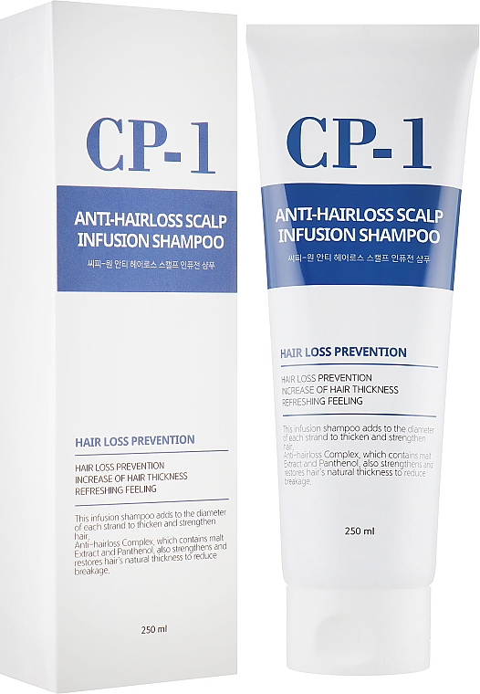 Wzmacniający szampon do wypadających włosów - Esthetic House CP-1 Anti-Hair Loss Scalp Infusion Shampoo — Zdjęcie N1