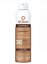 Spray do ciała - Ecran Sunnique Broncea+ Mist Protect Spf30 — Zdjęcie N1