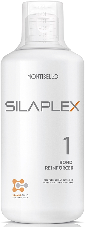 Kuracja wzmacniająca włókna włosów - Montibello Silaplex 1 Bond Reinforcer — Zdjęcie N1