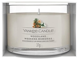 Mini świeca zapachowa - Yankee Candle Woodland Weekend Memories — Zdjęcie N1