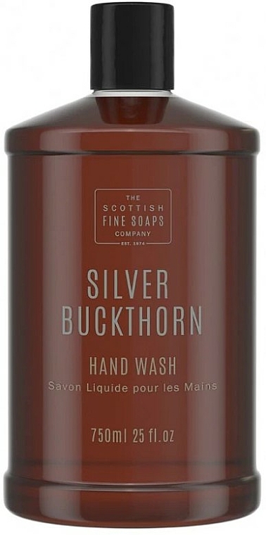 Mydło w płynie do rąk - Scottish Fine Soaps Silver Buckthorn Hand Wash Refill (wymienny wkład) — Zdjęcie N1