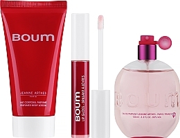 Jeanne Arthes Boum - Zestaw (edp/100 ml + b/lot/50ml + lip/gloss/8 ml) — Zdjęcie N2