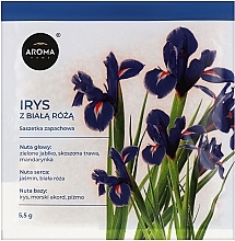 Aroma Home Basic Iris With A White Rose - Aromatyczna saszetka — Zdjęcie N1