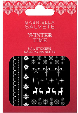 Naklejki na paznokcie - Gabriella Salvete Winter Time Nail Art Stickers  — Zdjęcie N1