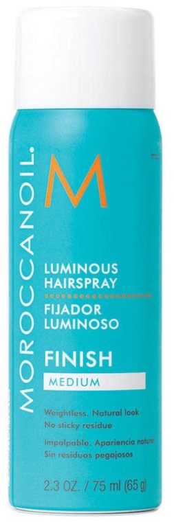 Nabłyszczający lakier do włosów średnio utrwalający - Moroccanoil Luminous Hairspray Medium Finish — Zdjęcie N2