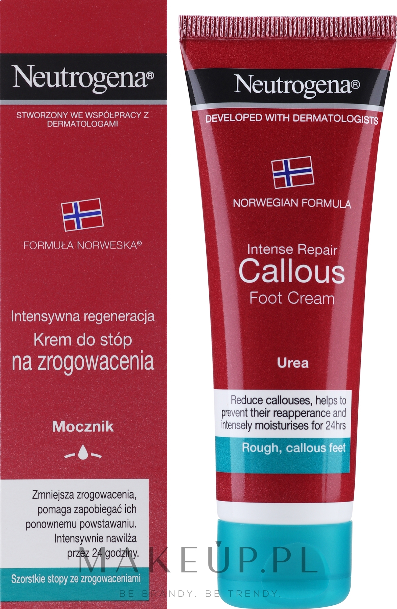 Krem do stóp na zrogowacenia - Neutrogena Callous Foot Cream — Zdjęcie 50 ml