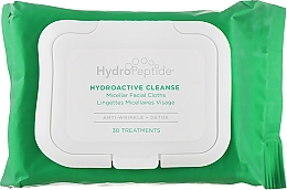 Micelarne chusteczki do twarzy - HydroPeptide HydroActive Cleanse Packet — Zdjęcie N1