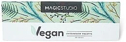 Paleta cieni do powiek - Magic Studio Eyeshadow Palette Vegan Beauty  — Zdjęcie N1