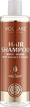 Nawilżający szampon do włosów z ekstraktem z orzecha włoskiego - Vollaré Cosmetics Hair Shampoo Moisturising With Walnut Extract — Zdjęcie N1