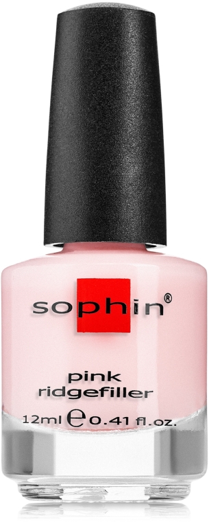 Preparat do wypełniania nierówności paznokci - Sophin Ridgefiller Pink — Zdjęcie N1
