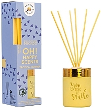 Kup Dyfuzor zapachowy Tropikalne lato - La Casa de Los Aromas Mikado Oh! Happy Scents Reed Diffuser