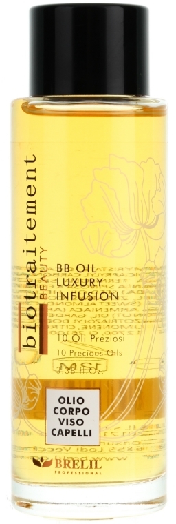 Luksusowy olejek BB do ciała i włosów - Brelil Biotraitement BB Oil — Zdjęcie N1
