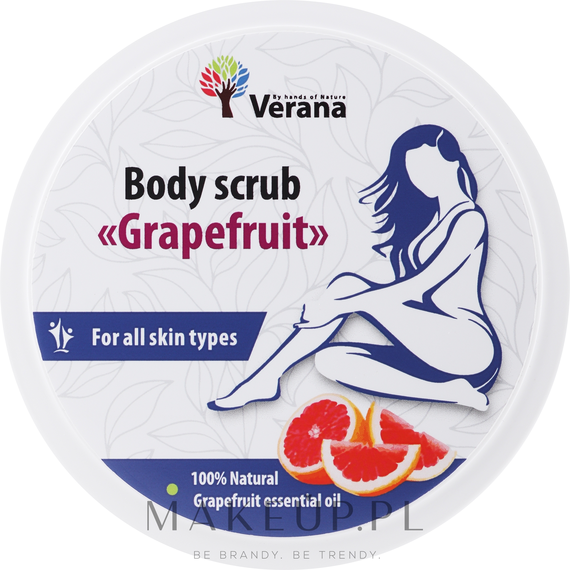 Peeling do ciała Grapefruit - Verana Body Scrub Grapefruit — Zdjęcie 800 g