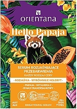 Rozjaśniające serum do twarzy z witaminą C i kwasem traneksamowym - Orientana Hello Papaja — Zdjęcie N2