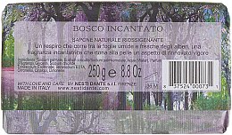 Naturalne mydło w kostce Zaczarowany las - Nesti Dante Emozioni in Toscana Bosco Incantato — Zdjęcie N2