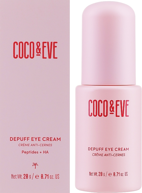 Krem pod oczy - Coco & Eve Depuff Eye Cream  — Zdjęcie N2