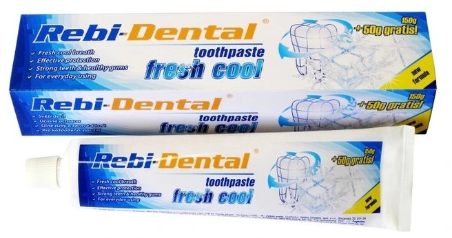 Chłodząca pasta do zębów - Mattes Rebi-Dental Fresh Cool Toothpaste — Zdjęcie N1