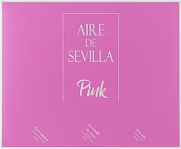 Kup Instituto Español Aire De Sevilla Pink - Zestaw (edt/150ml + sh/gel/150ml + b/cr/150ml)