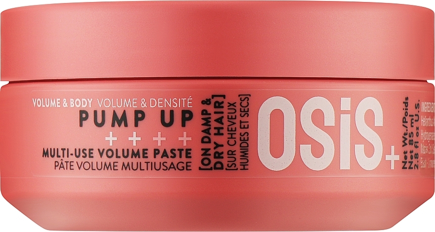 Wielofunkcyjna pasta zwiększająca objętość włosów - Schwarzkopf Professional Osis+ Pump Up Multi-Use Volume Paste — Zdjęcie N1