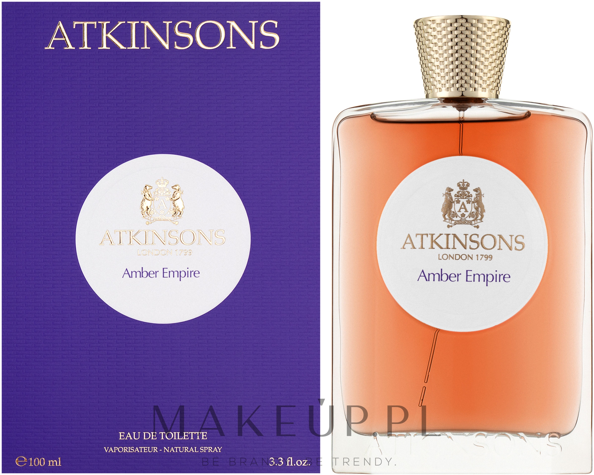 Atkinsons Amber Empire - Woda toaletowa — Zdjęcie 100 ml