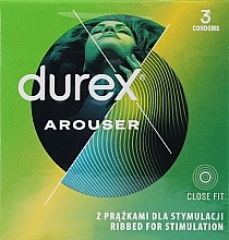 Kup Prezerwatywy prążkowane, 3 szt. - Durex Arouser