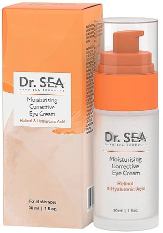 Nawilżający krem korygujący pod oczy - Dr. Sea Moisturising Corrective Eye Cream — Zdjęcie N1