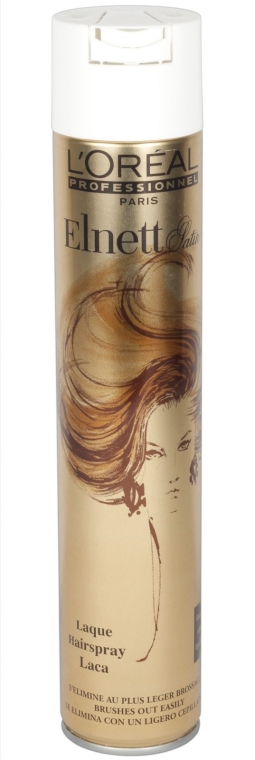 Lakier do włosów - L'Oreal Professionnel Elnett Satin Hairspray Strong Hold — Zdjęcie N1