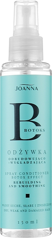 Rewitalizująca i wygładzająca odżywka do włosów Botox - Joanna Botox Hair Spray — Zdjęcie N1