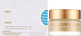 Krem po opalaniu - Guinot Longue Vie Soleil Youth Cream Before And After Sun Face — Zdjęcie N2