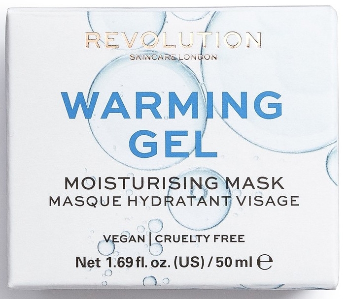 Nawilżająca maska do twarzy - Makeup Revolution Skincare Warming Gel Moisturising Face Mask — Zdjęcie N2