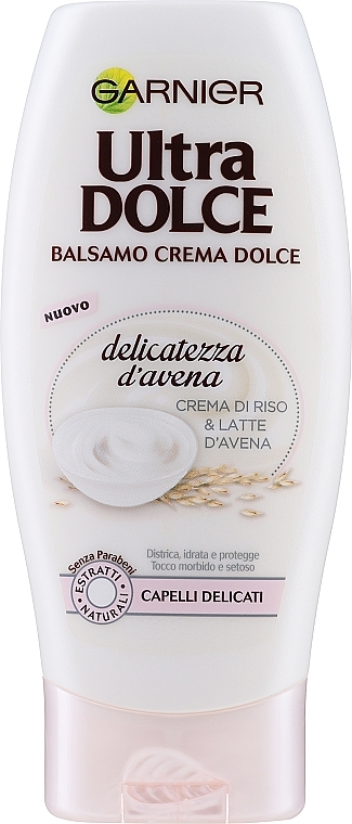 Odżywka do włosów z kremem ryżowym i mlekiem owsianym - Garnier Ultra Dolce Delicatezza D'Avena — Zdjęcie N1
