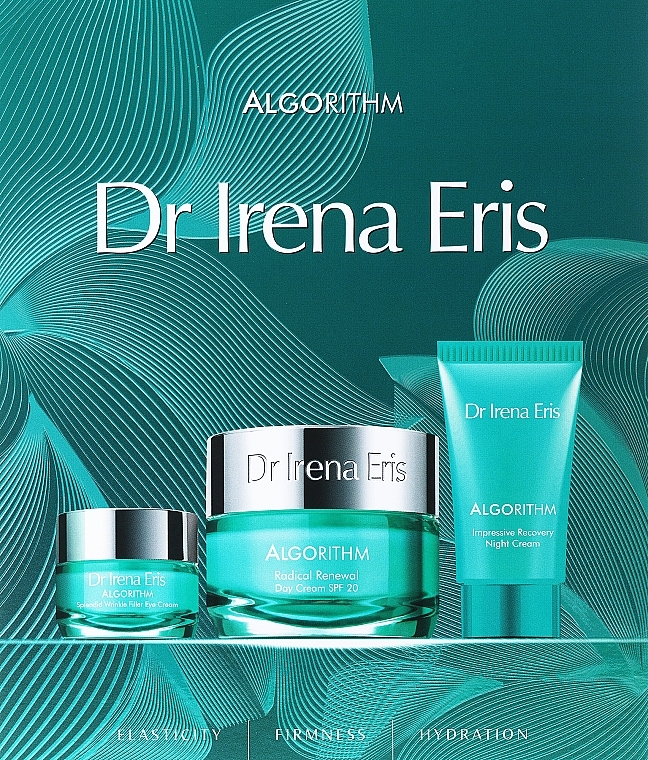 Zestaw - Dr Irena Eris Algorithm (eye/cr/15ml + n/cr/30ml + d/cr/50ml) — Zdjęcie N1